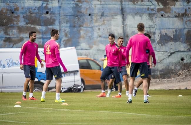 Entrenamiento de la UD Las Palmas