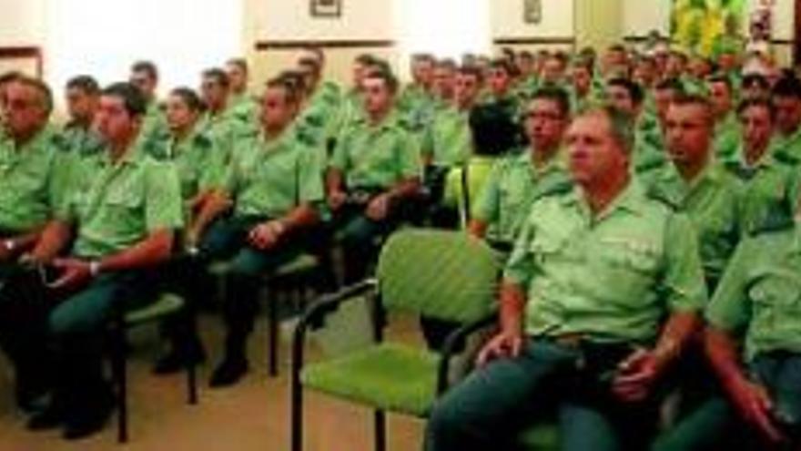 84 guardias civiles alumnos inician sus practicas