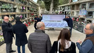 Misión cumplida: los restos de Altamira ya están en el cementerio de El Campello