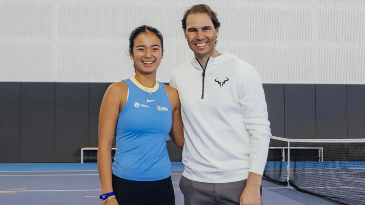 Alexandra Eala & Rafael Nadal