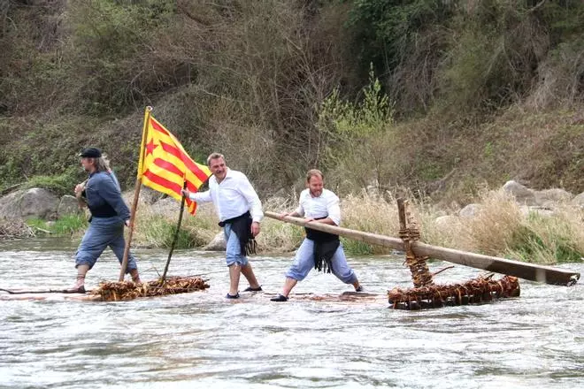 Enraiada i 35a Baixada de Raiers de Coll de Nargó