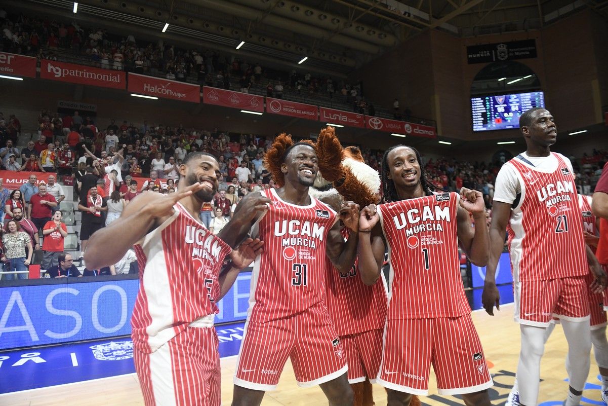 La aplastante victoria del UCAM Murcia ante el Andorra, en imágenes