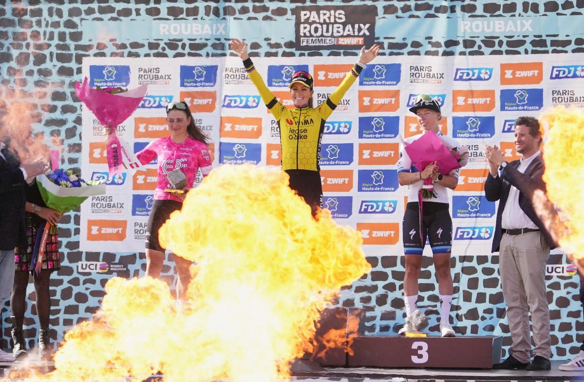 Ferrand-Prévot, ganadora de la Roubaix