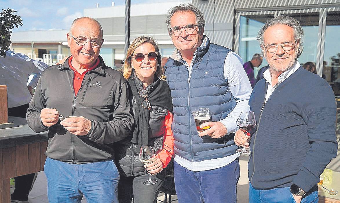 Miquel Bestard, Aina Rullan, Toni Vadell y Joan Crespí.