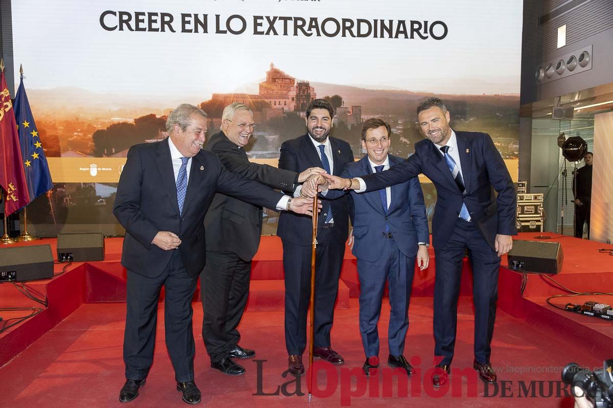 Así ha sido la presentación del Año Jubilar de Caravaca en Madrid