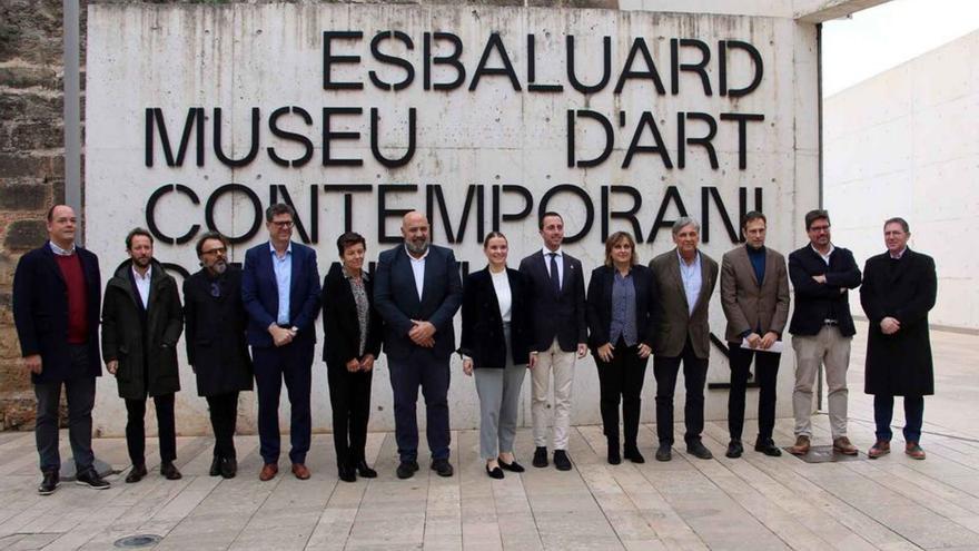 Representantes del patronato de la Fundació Es Baluard. | E. PRESS