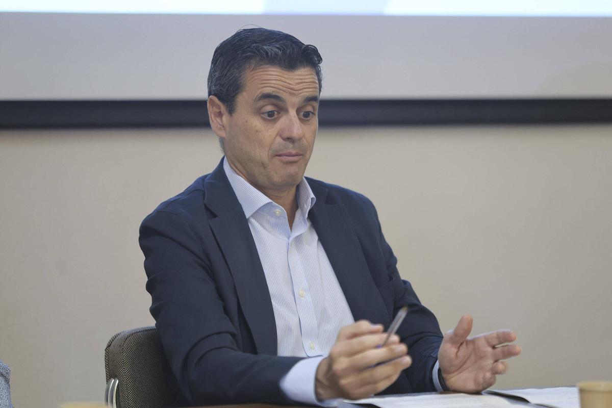 El director general del Industria, Julio Delgado.