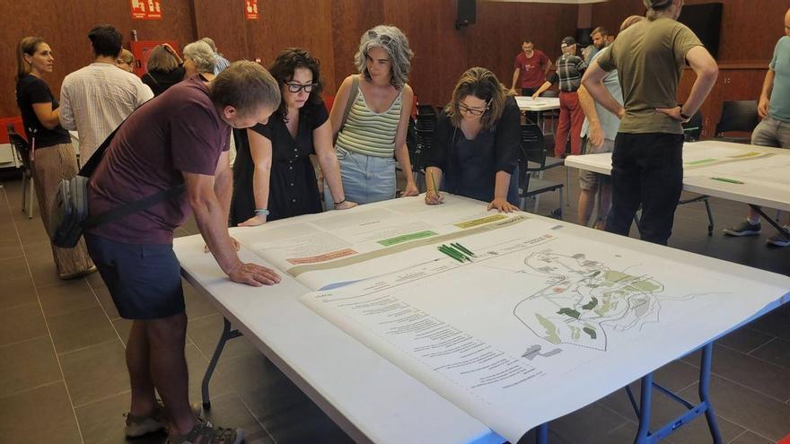 Berga posa en comú la proposta del Pla de Barris