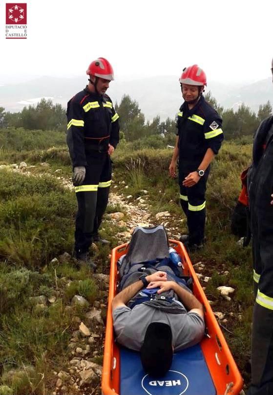 Por fortuna, el estado del herido no reviste gravedad.