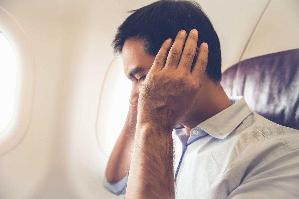 Dolor oido avión