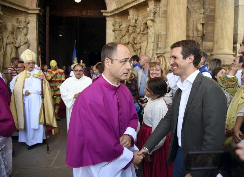 Visita de Pablo Casado a Tarazona