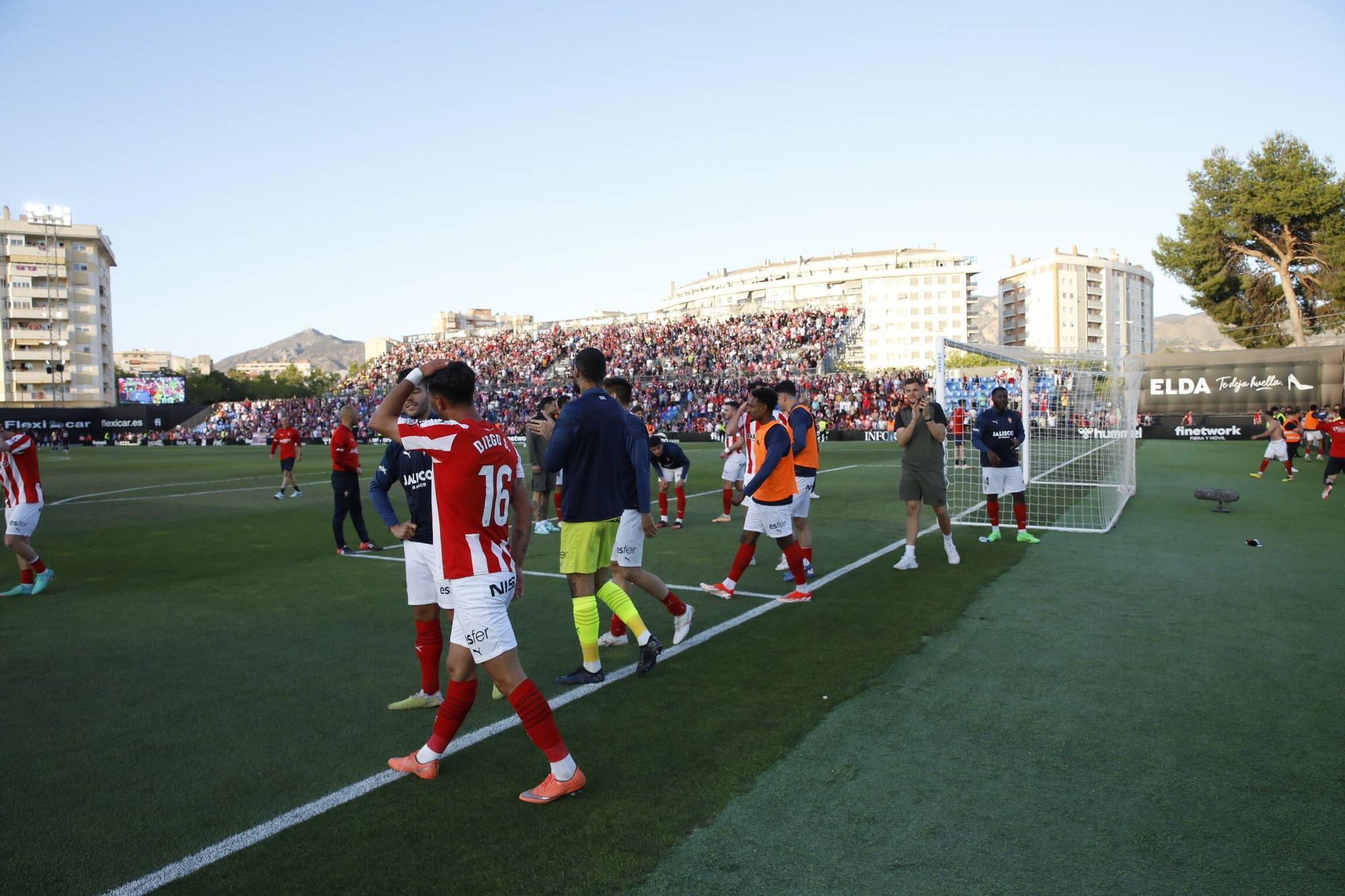 EN IMÁGENES: Así fue el partido entre el Eldense y el Sporting