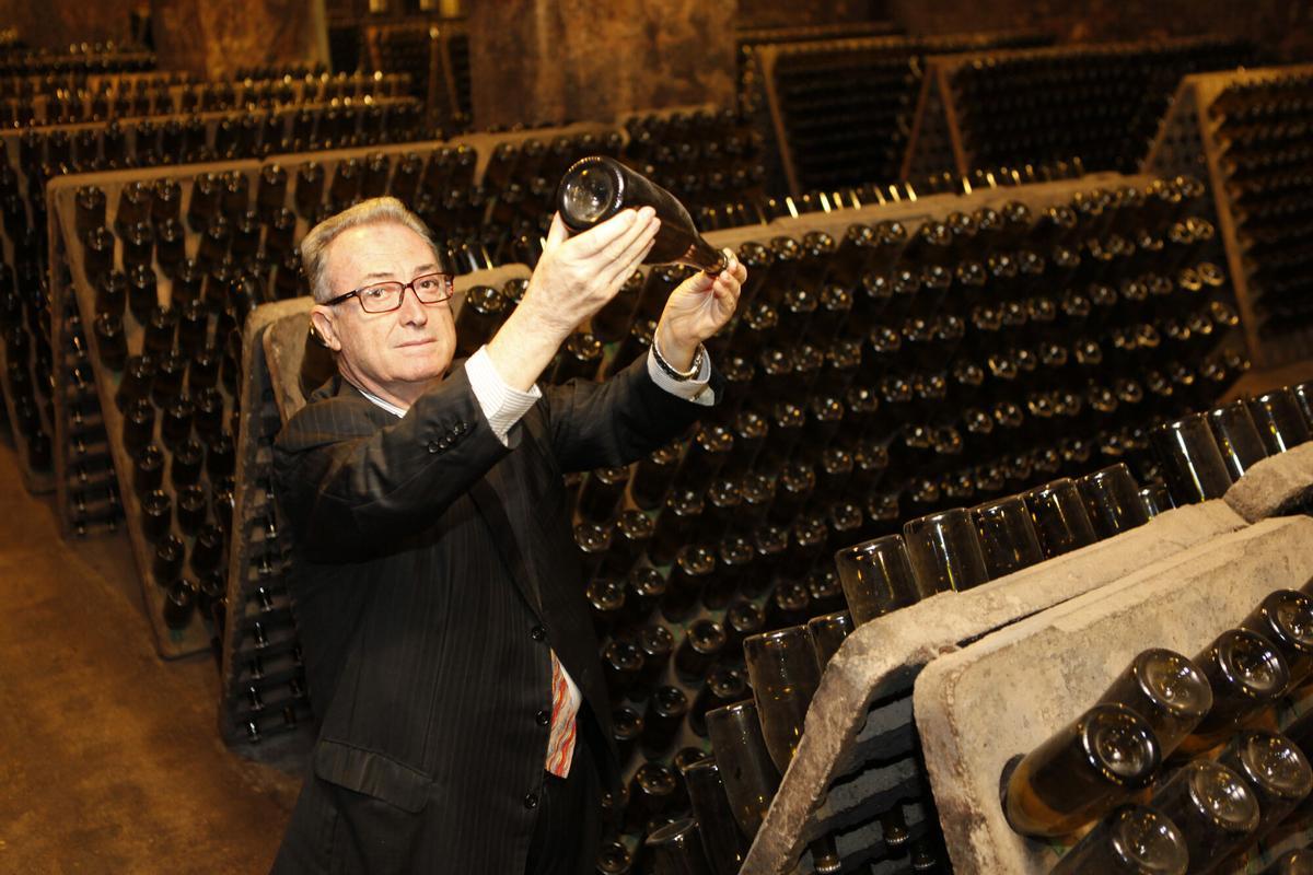 Sant Sadurní d'Anoia 14/11/2011 Joan Jové propietario de Cavas Juvé &amp; Camps Foto Josep Garcia