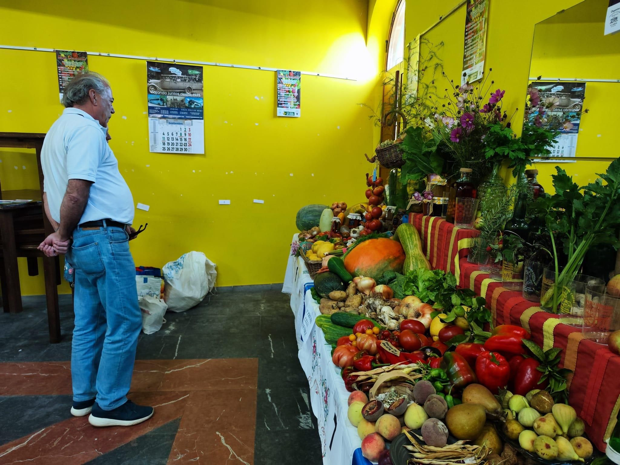 Quintes, entre hortalizas y plantas en una nueva exposición de la huerta