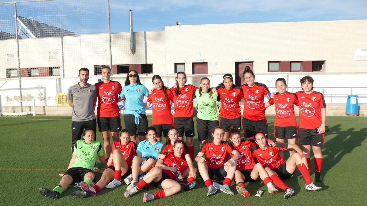 El CF Miramar, en una imagen de esta temporada