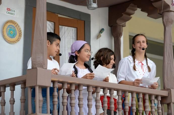 Las Palmas de Gran Canaria. Reportaje día de Canarias en colegio Aguadulce  | 29/05/2019 | Fotógrafo: José Carlos Guerra