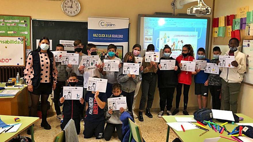 Los talleres iban dirigidos a los alumnos de Primaria. | SERVICIO ESPECIAL