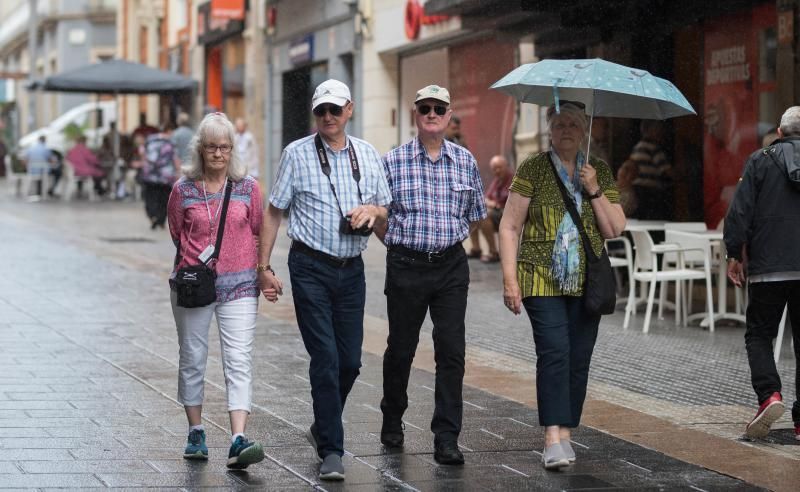 Cinco grandes cruceros coinciden en Tenerife