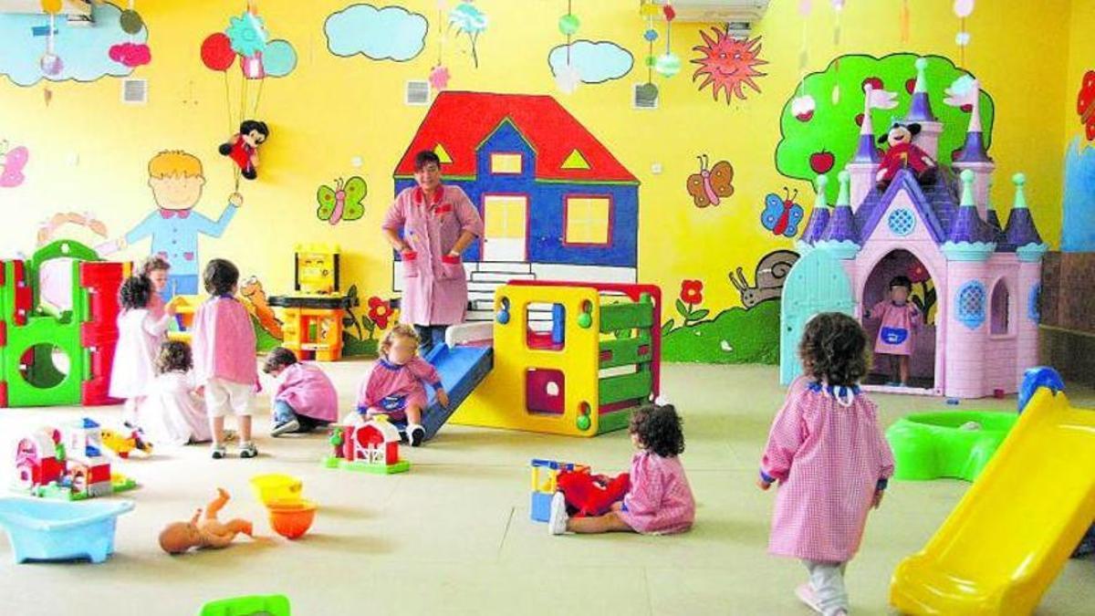 Imagen de archivo de una guardería infantil.