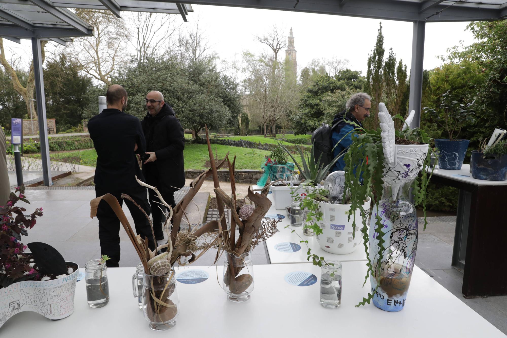 En imágenes: Presentación de "10 Oasis" en el Jardín Botánico de Gijón