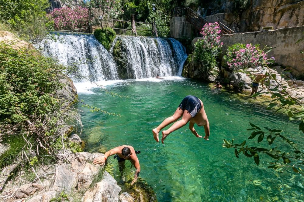 Las Fuentes del Algar reabren con aforo limitado