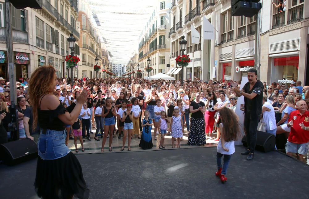 Málaga bate el Récord Guinness de personas bailando flamenco