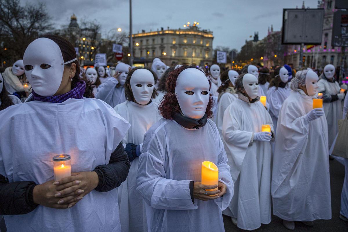 Madrid se moviliza el 8M, día internacional de la mujer