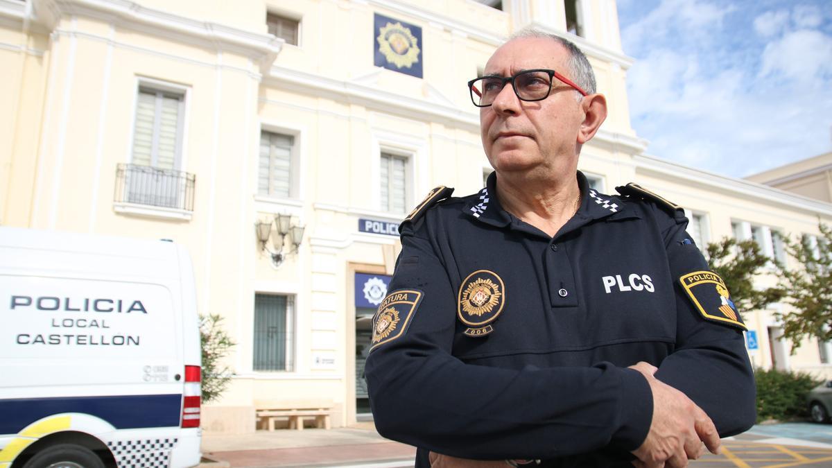 Miguel Domingo Palomo es el actual comisario principal jefe de la Policía Local de Castelló.