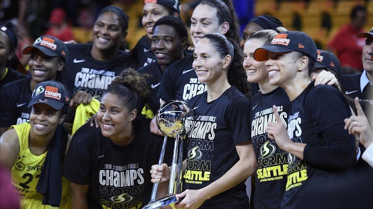 Las Seattle Storm conquistan su tercer anillo de campeonas