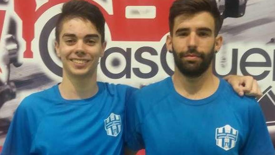 Yayo y Escudero, nuevos jugadores del Desguaces Casquero.