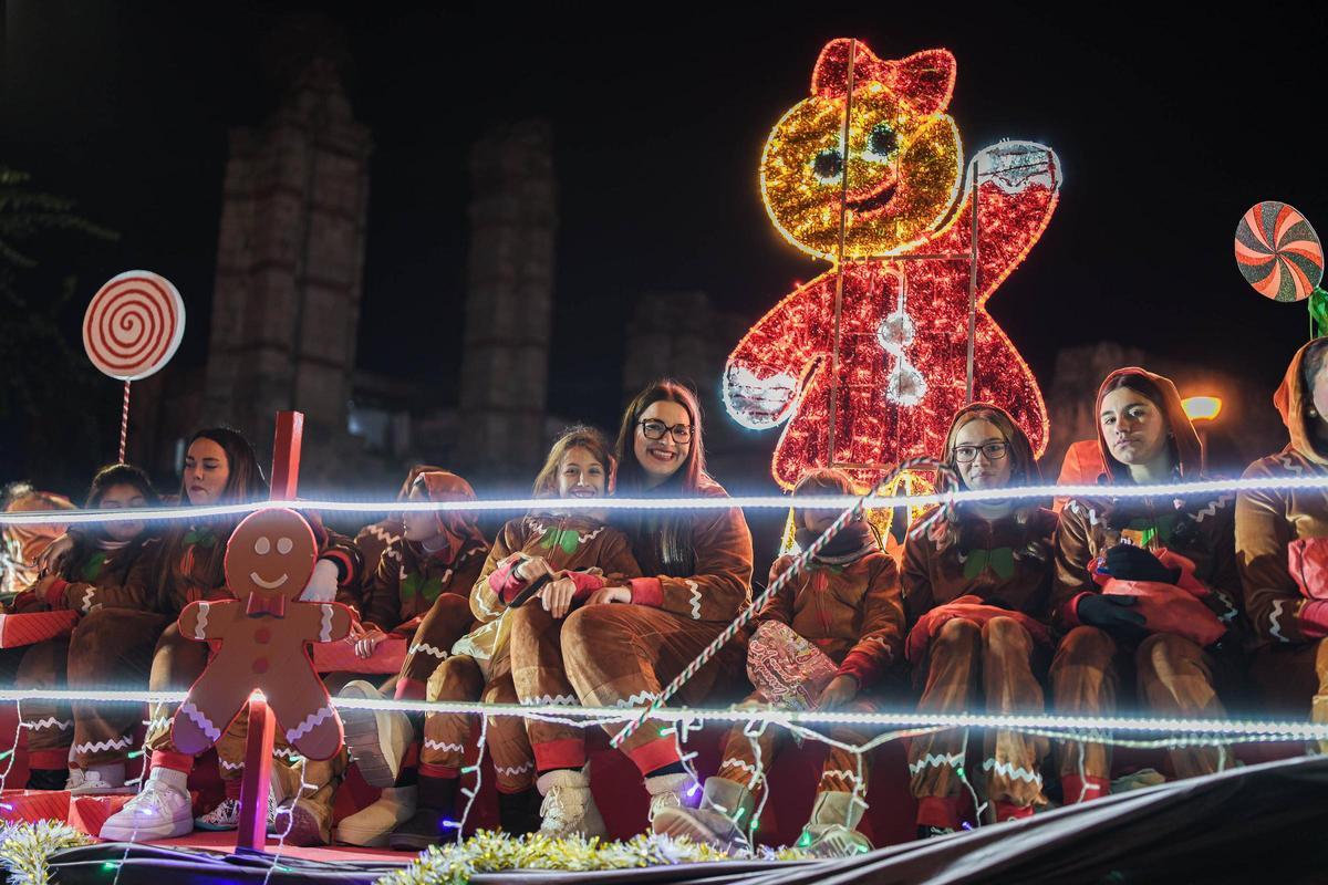 Las imágenes de la Cabalgata de Reyes Magos en Mérida