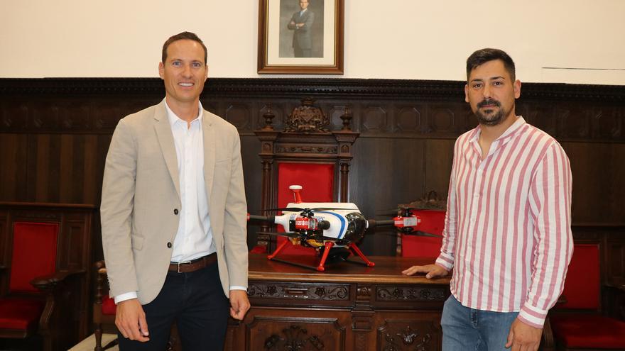 El dron de salvamento de Sagunt opta a un premio internacional