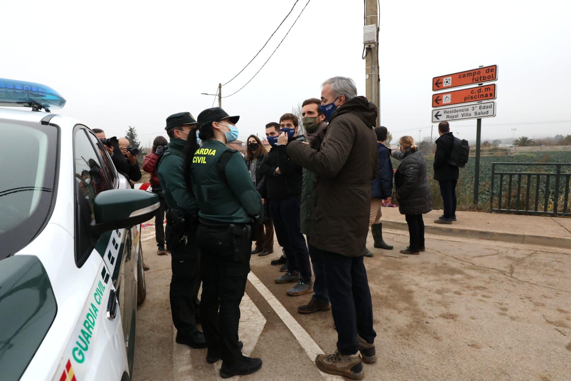 Del congreso autonómico al barro de Monzalbarba