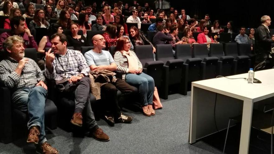 Participantes en el encuentro, en el Centro Niemeyer.