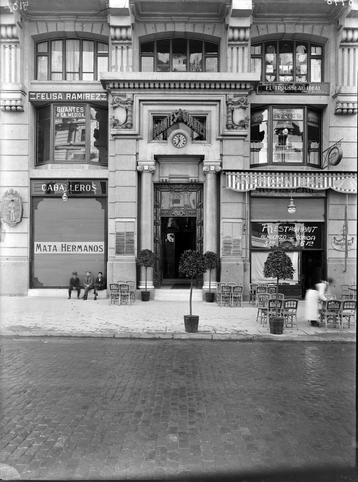 Fachada del edificio Matesanz.