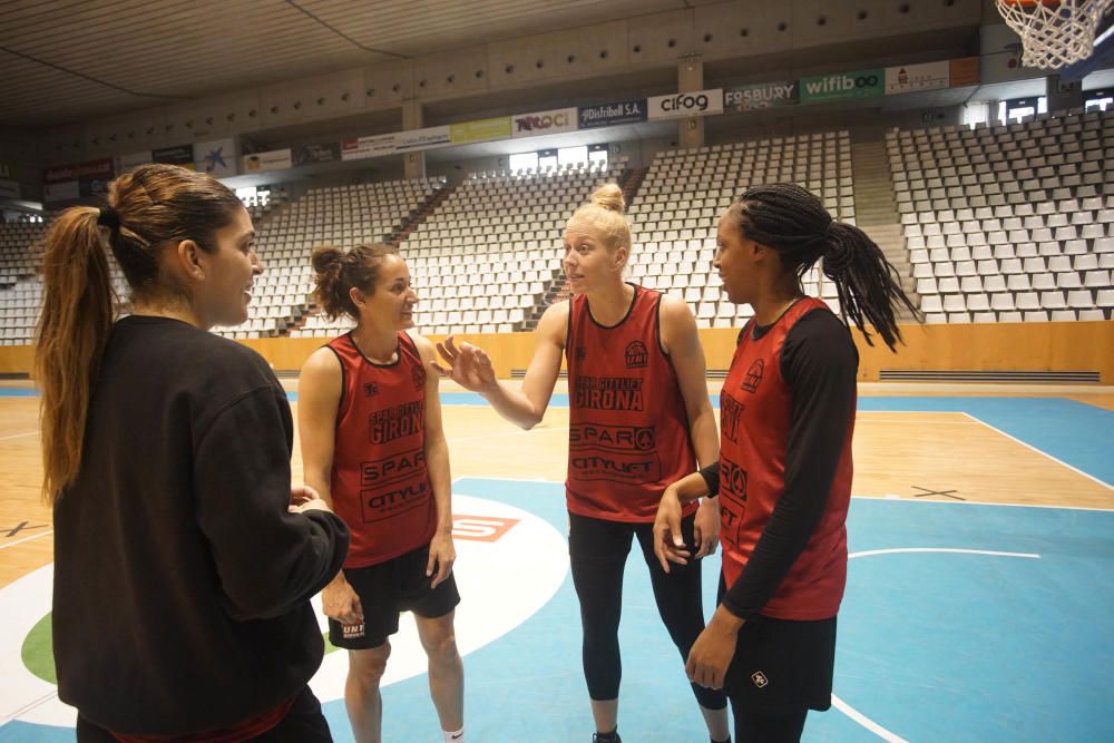 «Media Day» de l'Spar Citylift Girona abans de la Copa de la Reina