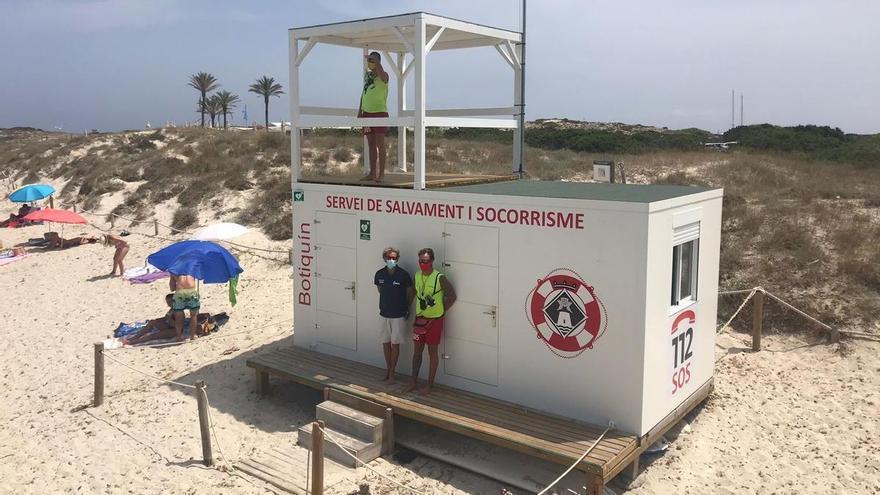 Los socorristas de Formentera atendieron 37 incidentes con traslado hospitalario el verano pasado