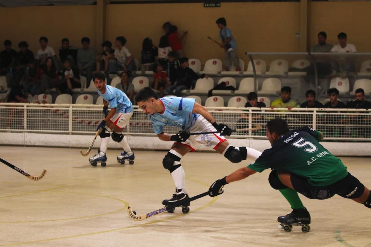 El partido del Traviesas masculino.