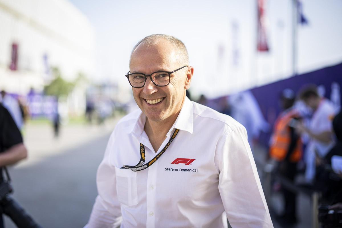 Stefano Domenicali, CEO de la Fórmula 1.