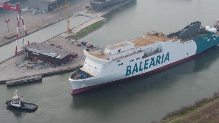 El nuevo buque de Baleària