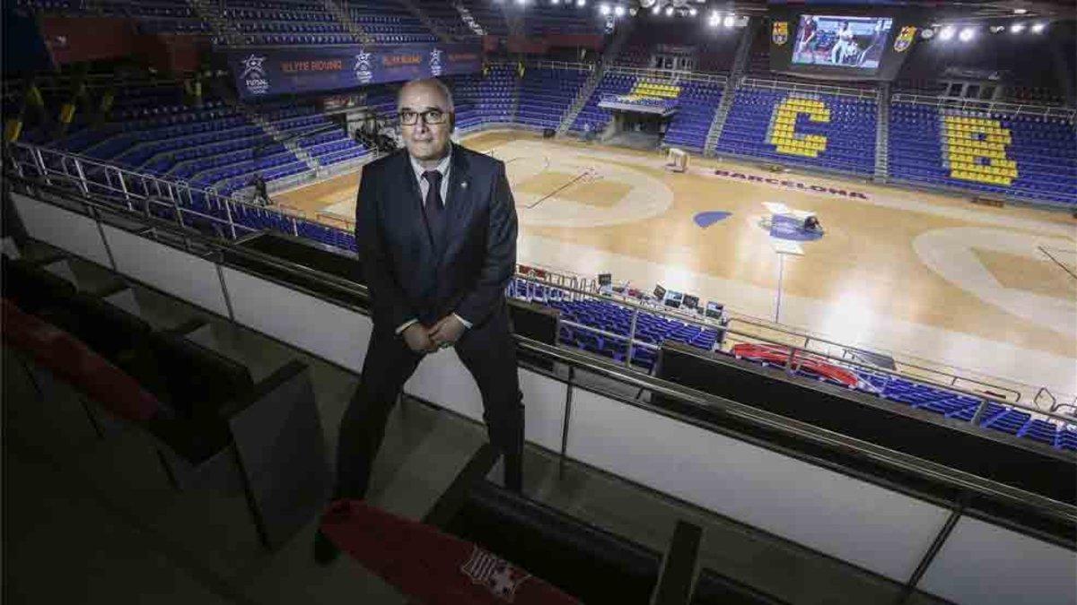 Jordi Argemí es el directivo responsable de la sección de balonmano del Barcelona