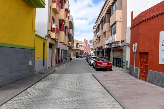 25-03-20 GRAN CANARIA. TELDE. TELDE. Recorrido por la ciudad de Telde para vera su desolación.   Fotos: Juan Castro.  | 25/03/2020 | Fotógrafo: Juan Carlos Castro