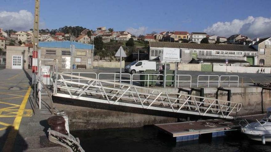 Las instalaciones de la cofradía de Aldán, en Cangas. // Santos Álvarez