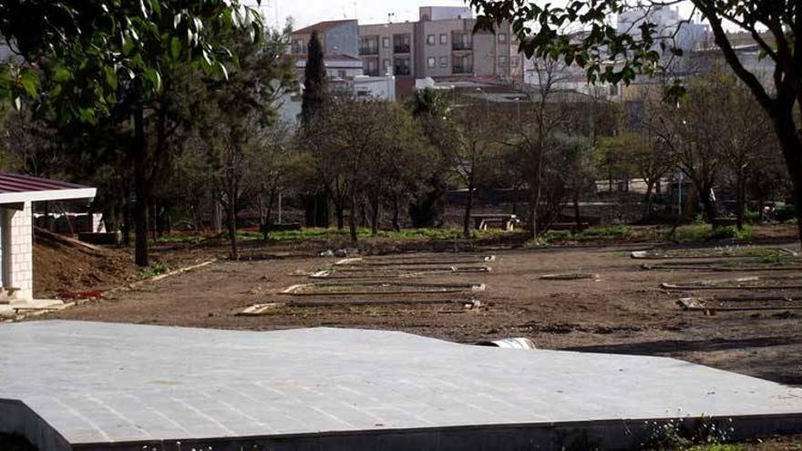 El parque Las Mercedes de Almendralejo abre hoy al público tras su reforma