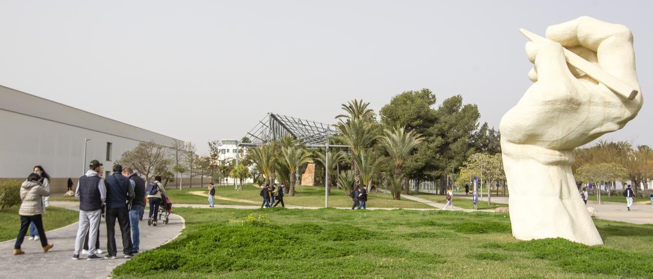 El Campus de la Universidad de Alicante.