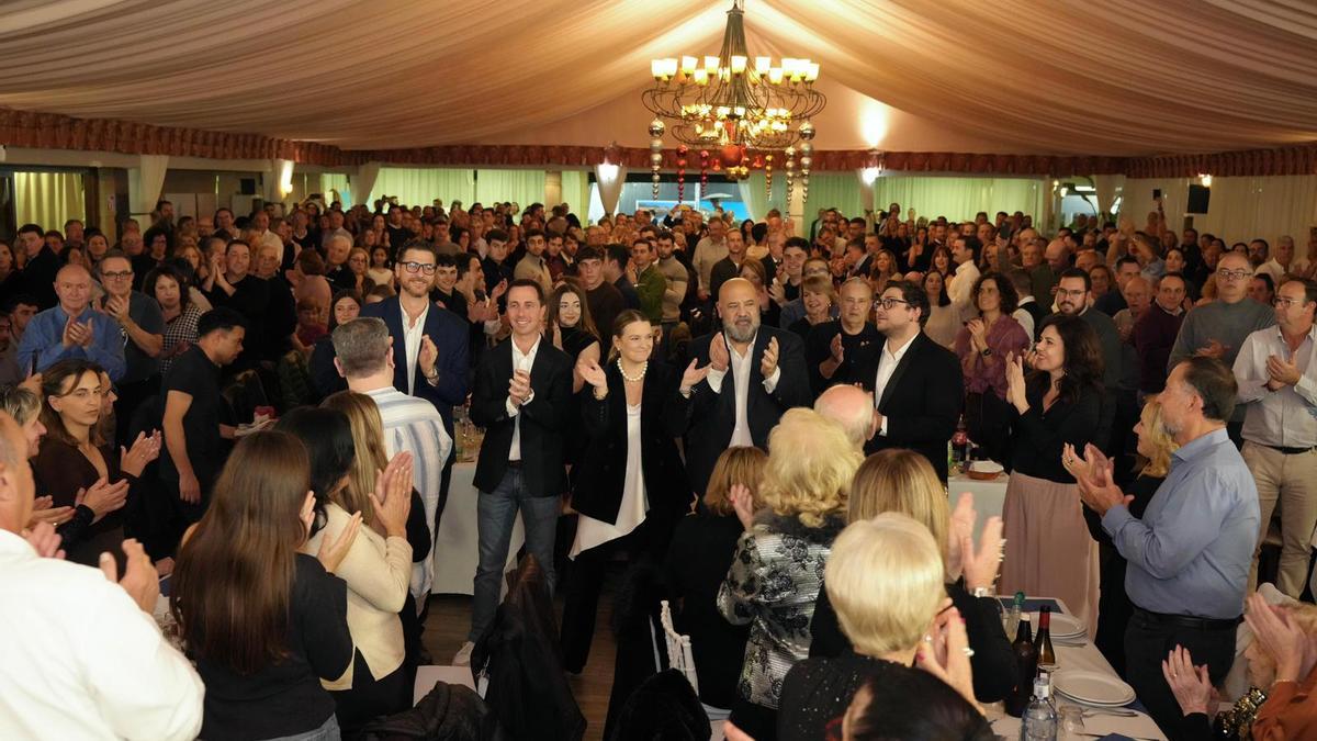 FOTOS | La cena de Navidad del PP de Prohens en imágenes