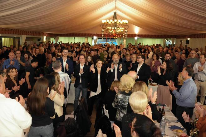 FOTOS | La cena de Navidad del PP de Prohens en imágenes