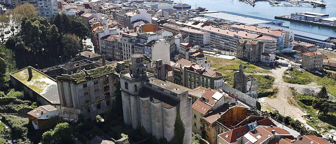 Vista de La Panificadora y de su entorno.