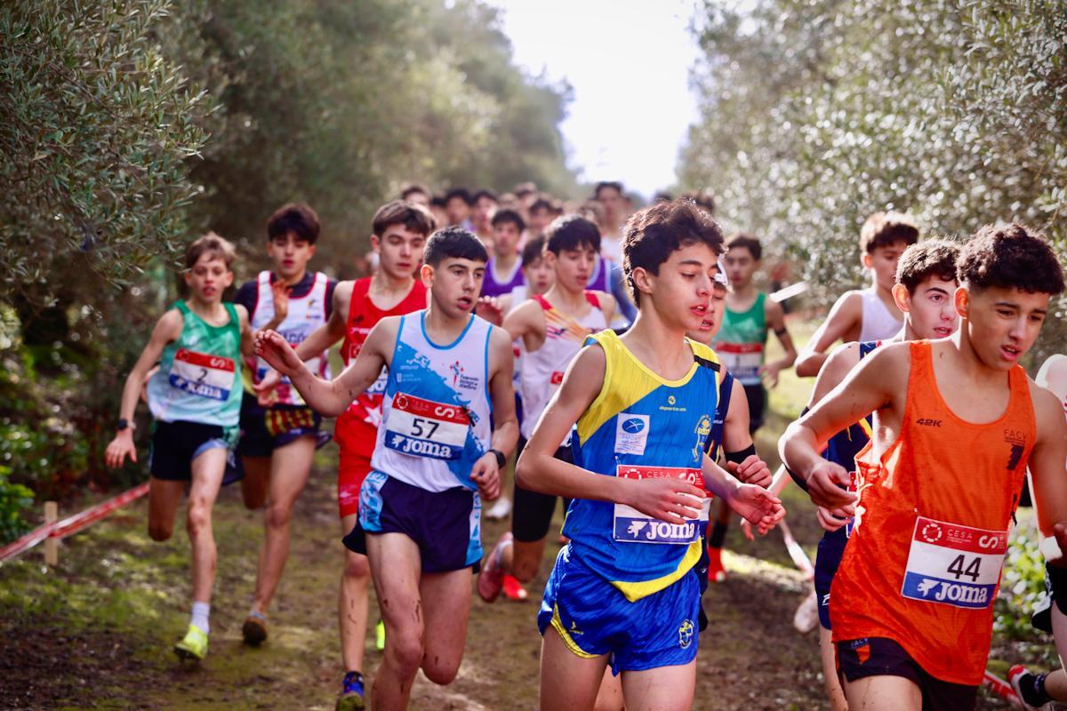 La primera jornada del Campeonato de España de campo a través, en imágenes