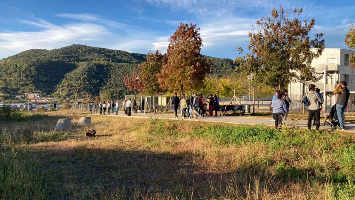 L’exterior de l’escola El Morrot d’Olot. | AFA MORROT